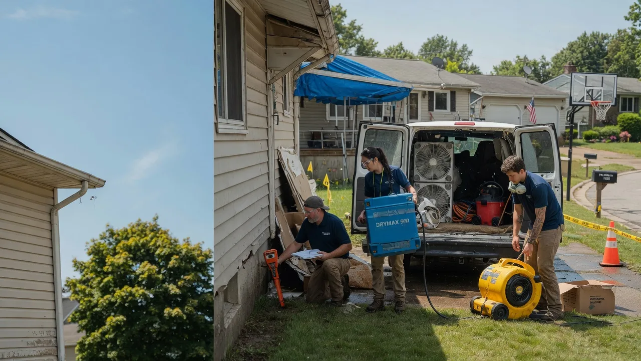 Ceiling Leak Cleanup in Westfield, IA near me