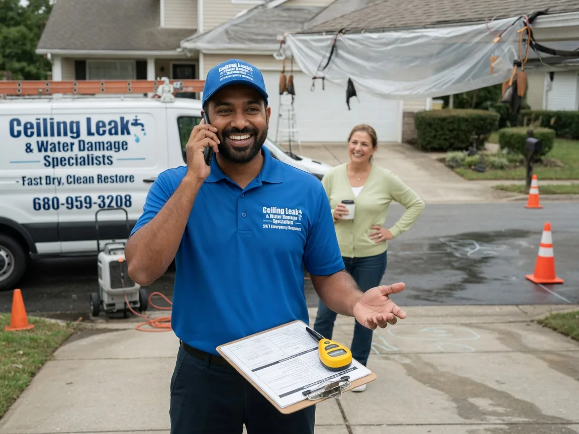Ceiling Leak Cleanup Westfield, IA FAQs